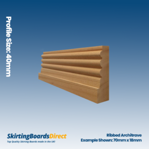 Sapele Ribbed Architrave