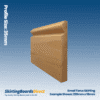 Sapele Small Torus Skirting Boards