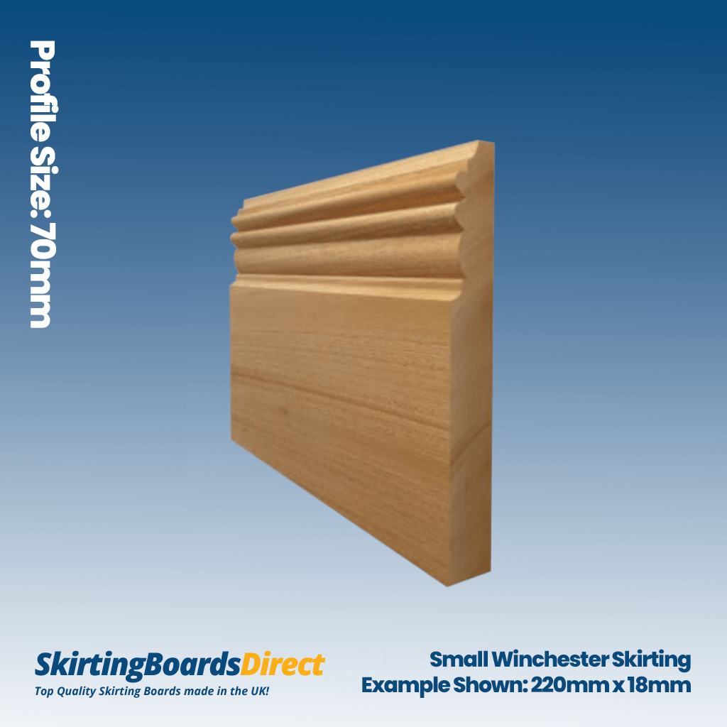 Sapele Small Winchester Skirting Boards