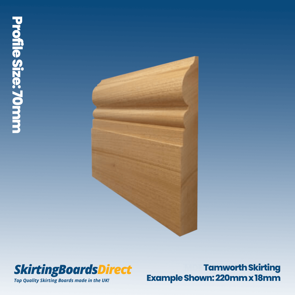 Sapele Tamworth Skirting Boards