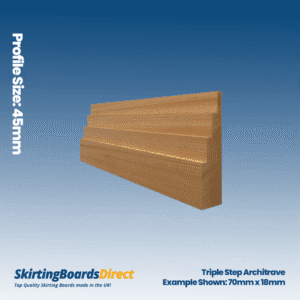 Sapele Triple Step Architrave
