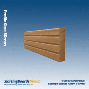 Sapele V Groove Architrave