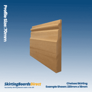 Sapele Chelsea Skirting Boards
