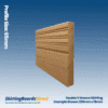 Sapele Double V Groove Skirting Boards