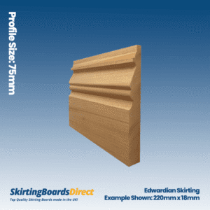 Sapele Edwardian Skirting Boards
