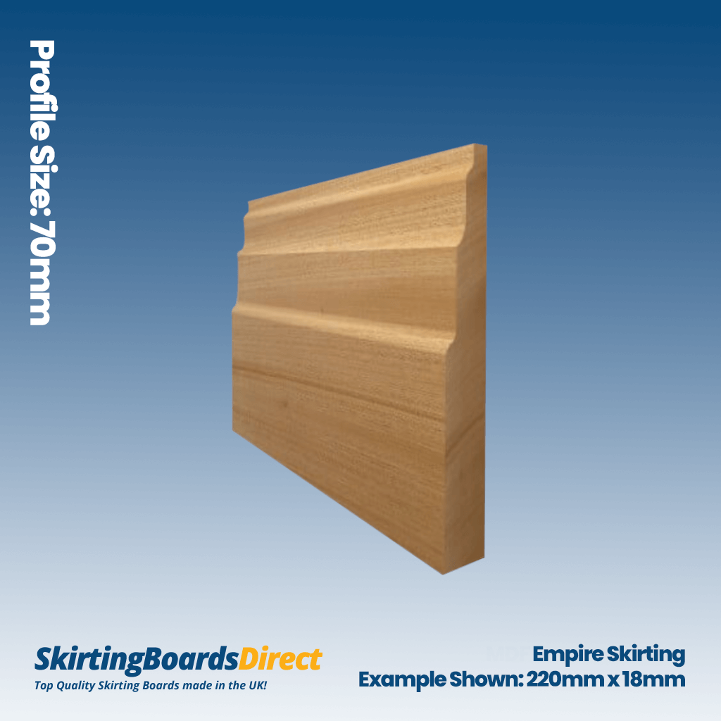 Sapele Empire Skirting Boards