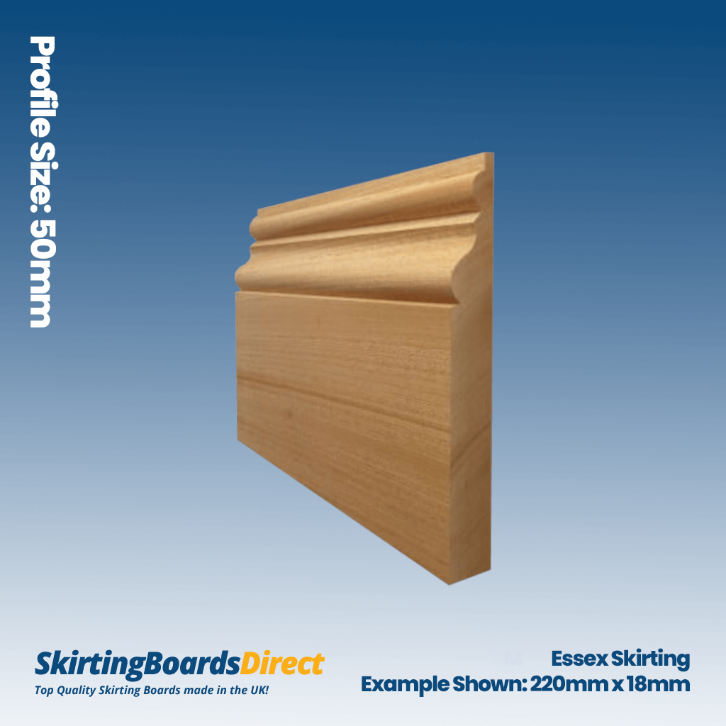 Sapele Essex Skirting Boards