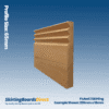 Sapele Fluted 3 Skirting Boards