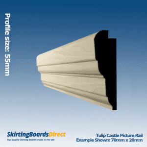 Tulip Castle Picture Rail
