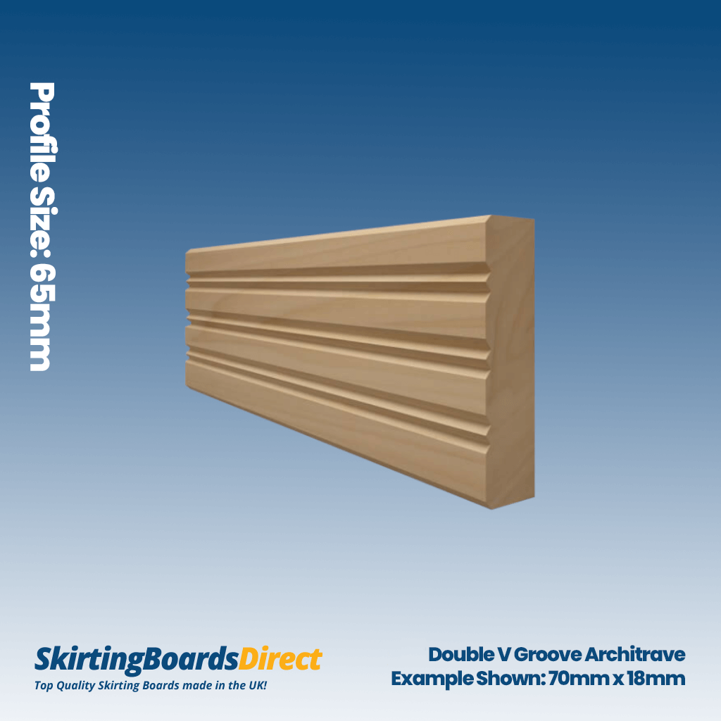 Tulip Double V Groove Architrave