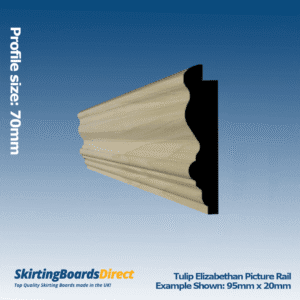 Tulip Elizabethan Picture Rail