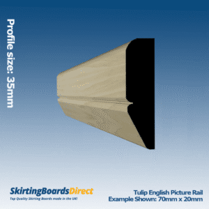Tulip English Picture Rail