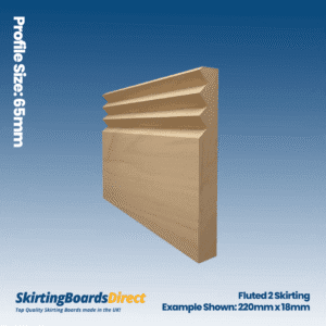 Tulip Fluted 3 Skirting Boards