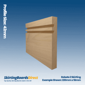 Tulip Rebate 2 Skirting Boards
