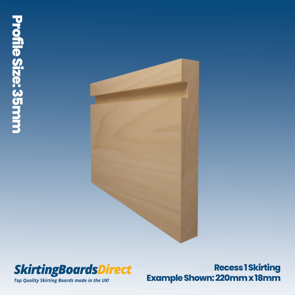 Tulip Recess 1 Skirting Boards