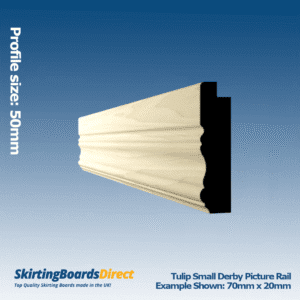 Tulip Small Derby Picture Rail