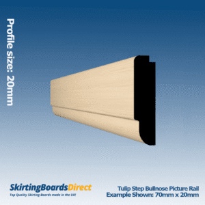 Tulip Step Bullnose Picture Rail