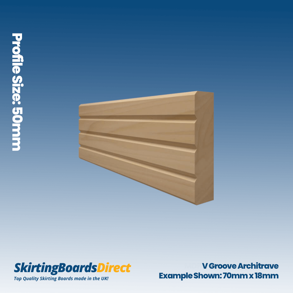 Tulip V Groove Architrave