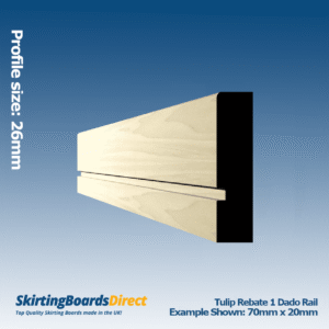 Tulip Rebate 1 Dado Rail
