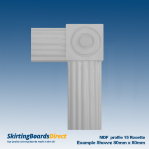 Alternative view of MDF Rosette Profile 15