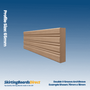 Ash Double V Groove Architrave