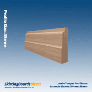 Ash Lambs Tongue Architrave