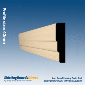Ash Small Henley Dado Rail