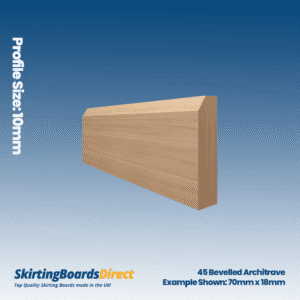Beech Bevelled 45 Architrave
