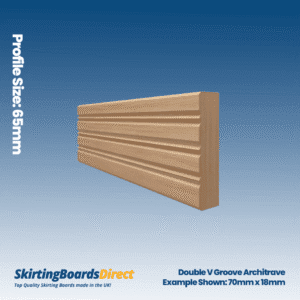Beech Double V Groove Architrave