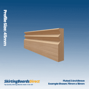 Beech Fluted 2 Architrave