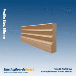 Beech Fluted 3 Architrave