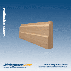 Beech Lambs Tongue Architrave
