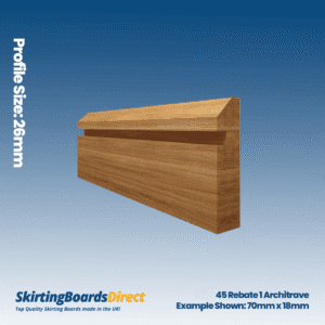 Oak 45 Rebate 1 Architrave