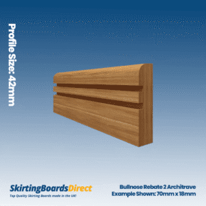 Oak Bullnose Rebate 2 Architrave