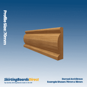 Oak Domed Architrave