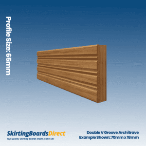 Oak Double V Groove Architrave
