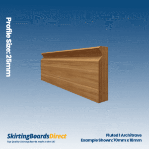 Oak Fluted 1 Architrave