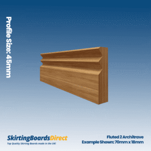 Oak Fluted 2 Architrave