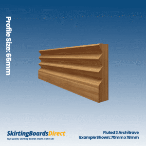 Oak Fluted 3 Architrave