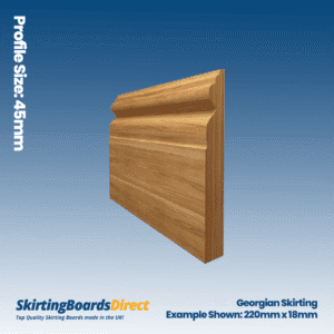 Oak Georgian Skirting Boards