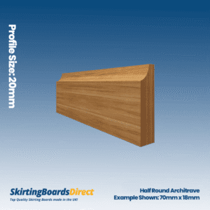 Oak Half Round Architrave