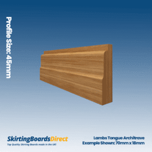 Oak Lambs Tongue Architrave