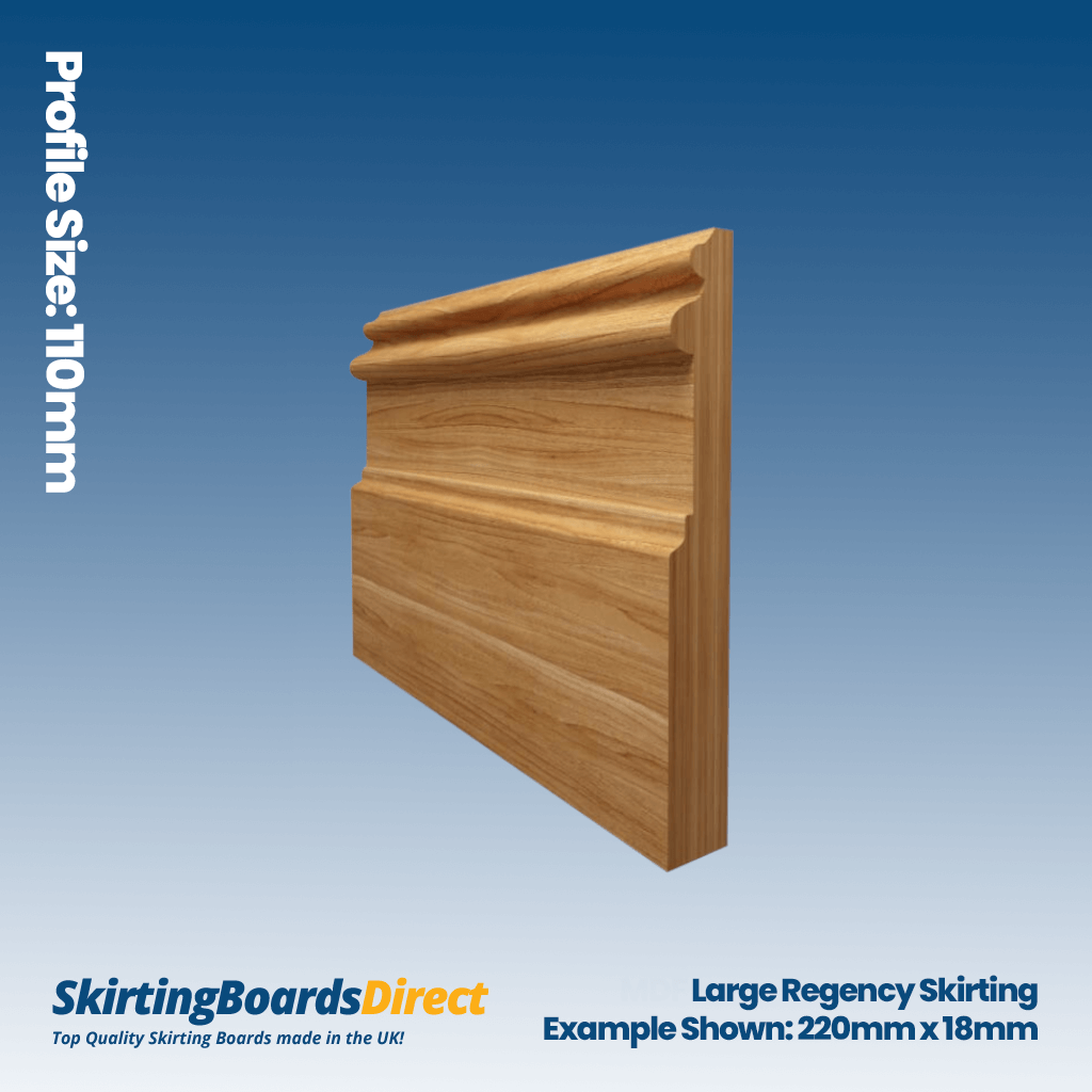 Oak Large Regency Skirting Boards