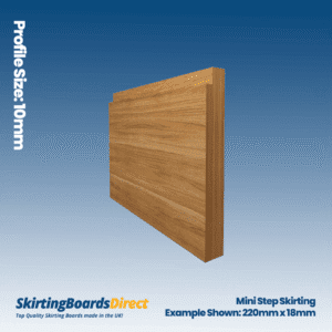 Oak Mini Step Skirting Boards