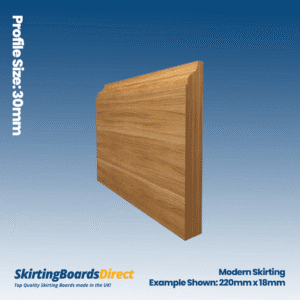 Oak Modern Skirting Boards