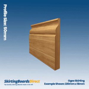 Oak Ogee Skirting Boards