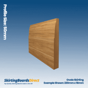 Oak Ovolo Skirting Boards