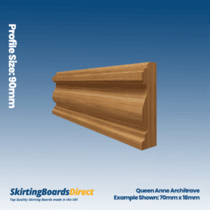 Oak Queen Anne Architrave