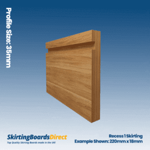 Oak Recess 1 Skirting Boards