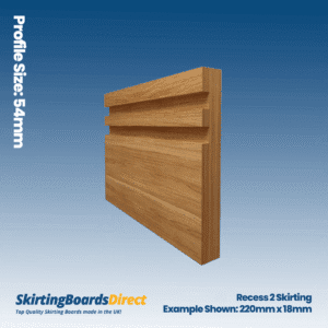 Oak Recess 2 Skirting Boards
